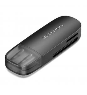Lector de Tarjetas Externo Vention SD MicroSD USB 3.0