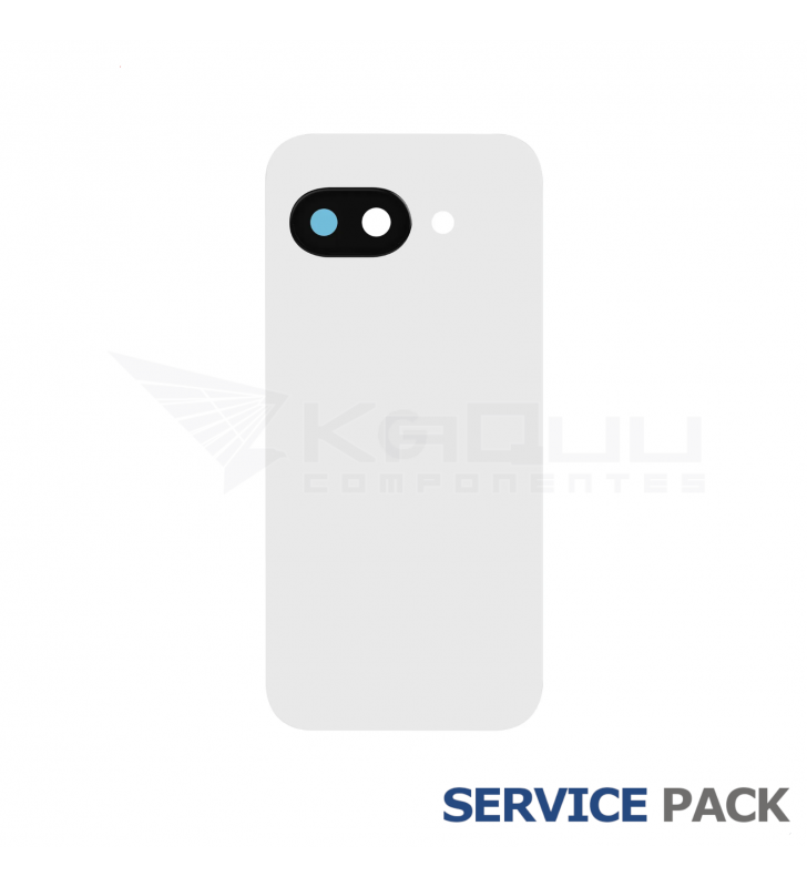 Tapa Trasera con Lente Google Pixel 9a GXQ96 Blanco G949-01316-00 Service Pack