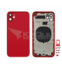 Chasis Carcasa Marco y Tapa para iPhone 11 A2111 Rojo