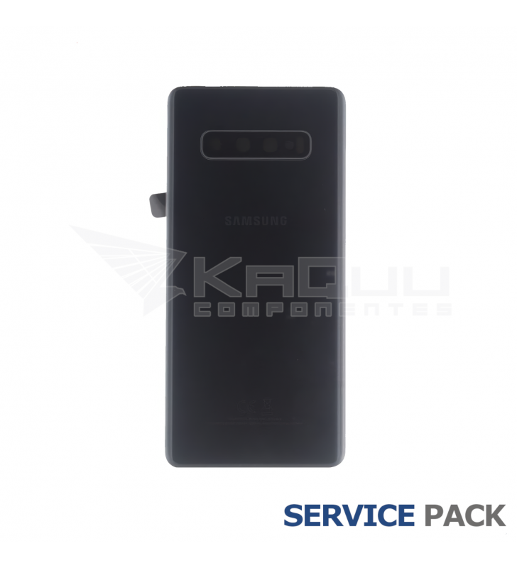 Tapa Trasera Samsung Galaxy S10 Plus G975F Negro GH82-18406A Service Pack