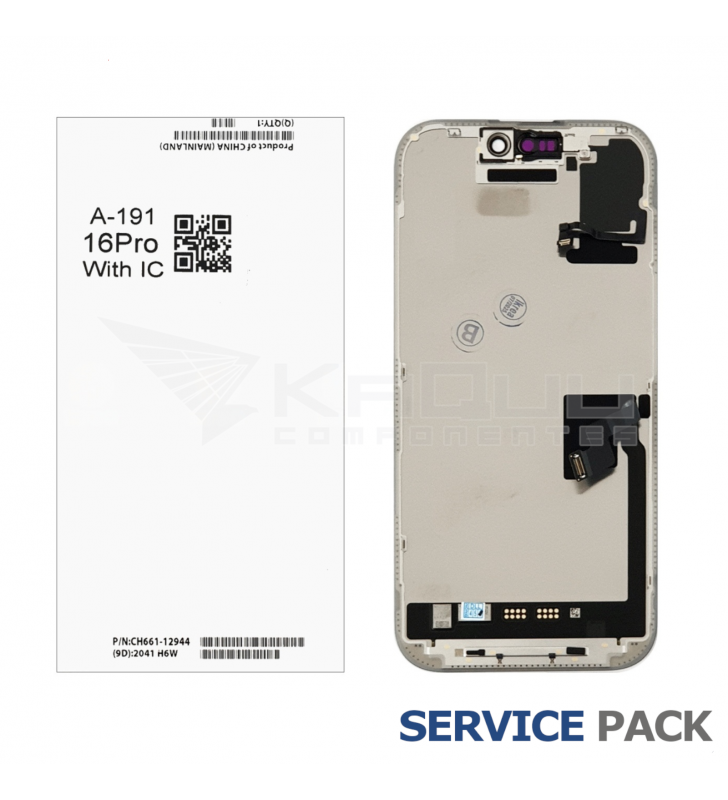 Pantalla Lcd Iphone 16 Pro A3293 Service Pack Con IC
