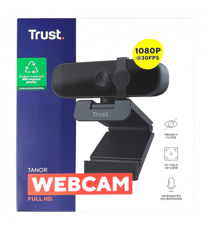 WebCam Trust Tanor FullHD 1080p USB