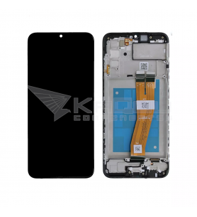Pantalla Lcd para Samsung Galaxy A02s A025F Marco Negro Version NO EU