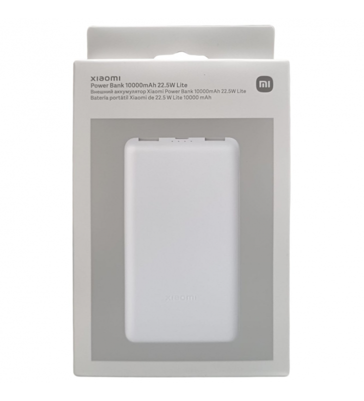 Xiaomi PowerBank Lite 10000mAh 22.5W Xiaomi PowerBank Lite 10000mAh 22.5W