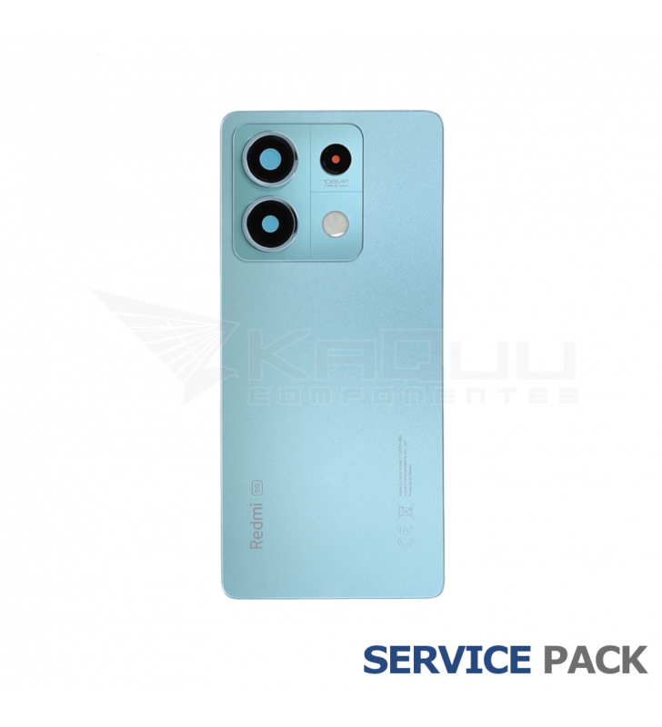 Tapa Trasera Xiaomi Redmi Note 13 5G 2312DRAABG Azul 5600150N1700 Service Pack
