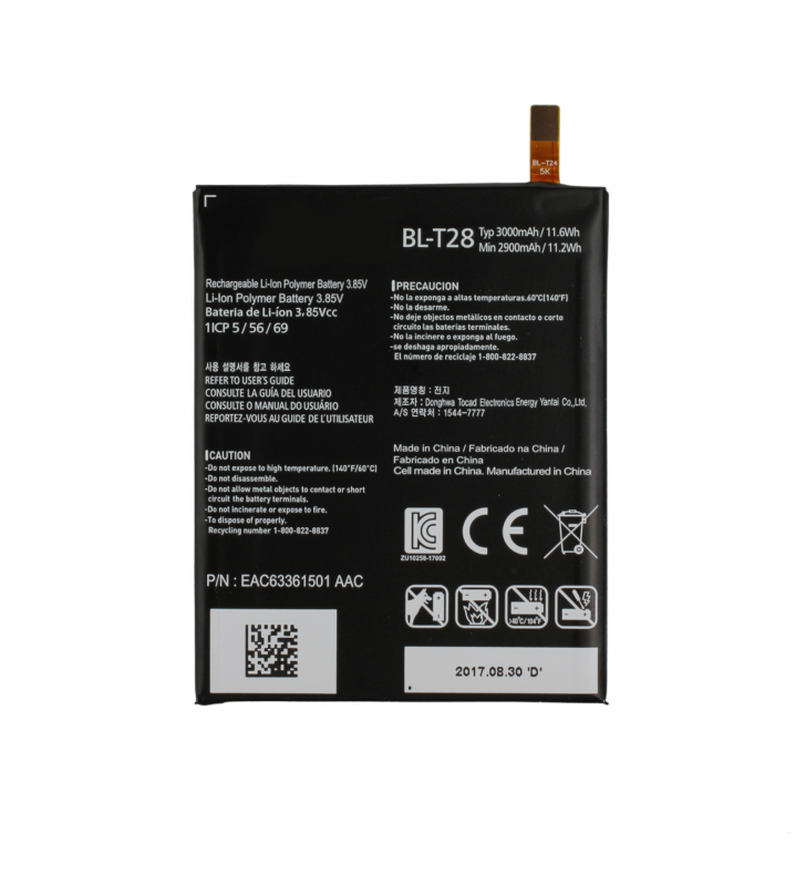 Batería BL-T28 3000mAh para Lg Q8 2017 H970