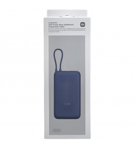 Xiaomi PowerBank 20000mAh 33W Cable Integrado USB-C Azul
