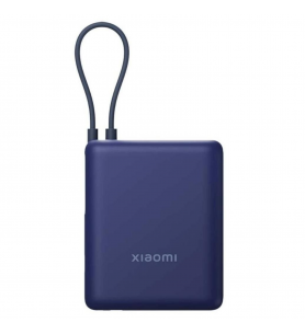 Xiaomi PowerBank 10000mAh 33W Cable Integrado USB-C Azul
