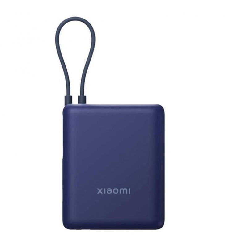 Xiaomi PowerBank 10000mAh 33W Cable Integrado USB-C Azul Xiaomi PowerBank 10000mAh 33W Cable Integrado USB-C Azul