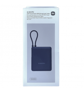 Xiaomi PowerBank 10000mAh 33W Cable Integrado USB-C Azul