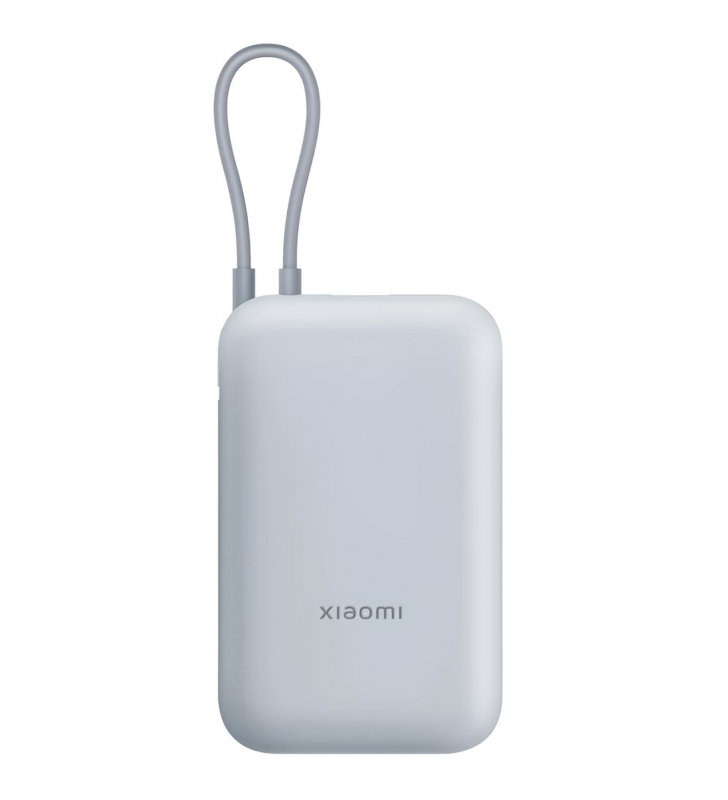 Xiaomi PowerBank 10000mAh Cable Integrado USB-C Azul Claro Xiaomi PowerBank 10000mAh Cable Integrado USB-C Azul Claro