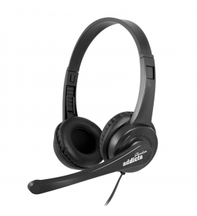 Auriculares NGS VOX505 USB con Micrófono Negro