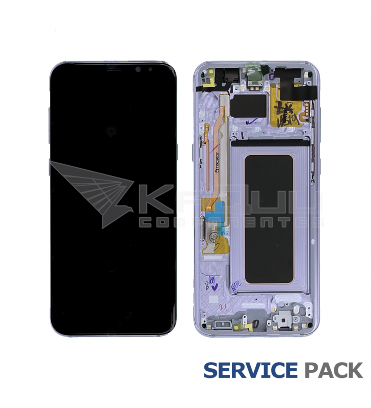 Pantalla Lcd Samsung Galaxy S8 Plus G955F Marco Violeta GH97-20470C Service Pack