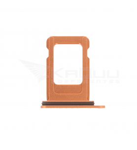 Bandeja Sim para iPhone 17 Pro A3523, 17 Pro Max A3526 Naranja