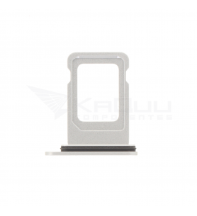 Bandeja Sim para iPhone 17 Pro A3523, 17 Pro Max A3526 Plata