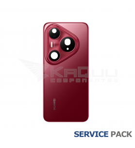 Tapa Trasera Huawei Pura 80 Pro LMR-AL00 Rojo 02357BQL Service Pack