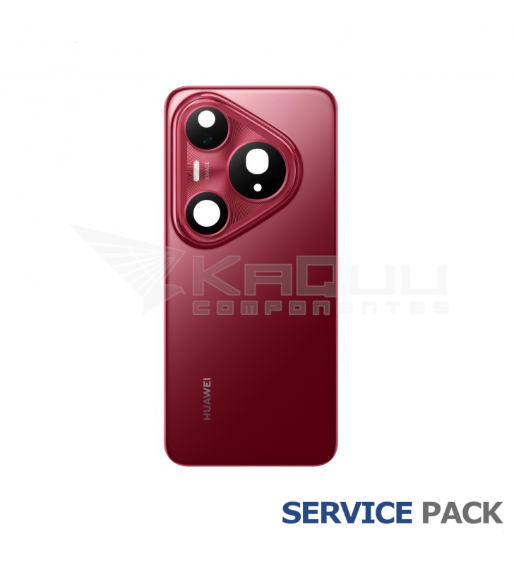 Tapa Trasera Huawei Pura 80 Pro LMR-AL00 Rojo 02357BQL Service Pack