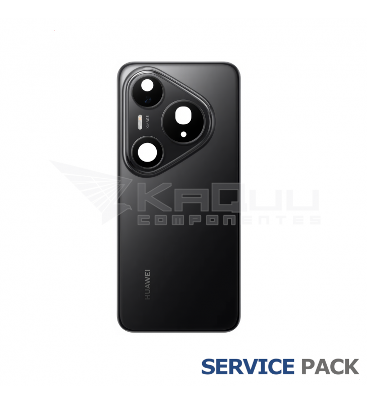 Tapa Trasera Huawei Pura 80 Pro LMR-AL00 Negro 02357AUL Service Pack Tapa Trasera Huawei Pura 80 Pro LMR-AL00 Negro 02357AUL Service Pack