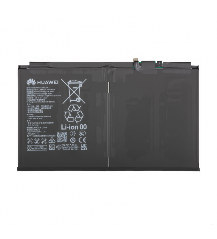 Batería HB27J0B4EGW-12 10100mAh Huawei MatePad 11.5 2025 TXZ-W09 02357DTJ Service Pack
