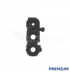 Embellecedor Cristal Cámara Lente para Samsung Galaxy A16 5G A166B Negro Premium