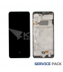 Pantalla Lcd Samsung Galaxy A32 4G Marco Negro A325F GH82-25579A GH82-25566A Service Pack