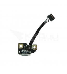 Módulo Conector Alimentación para Macbook Pro 13 Unibody A1278, Pro 15 Unibody A1286 2010