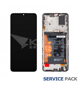 Pantalla Lcd Honor X7 CMA-LX2 Marco Negro con Batería 0235ACBE Service Pack