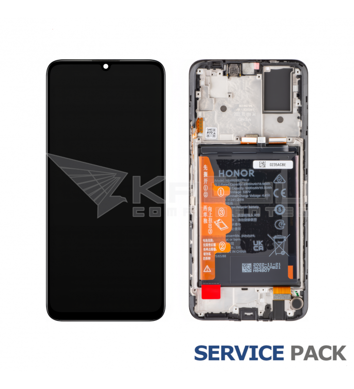 Pantalla Lcd Honor X7 CMA-LX2 Marco Negro con Batería 0235ACBE Service Pack Pantalla Lcd Honor X7 CMA-LX2 Marco Negro con Batería 0235ACBE Service Pack
