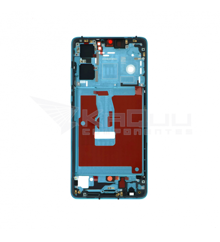 Chasis Marco Intermedio Lcd para Huawei P30 ELE-L09 Azul Usado