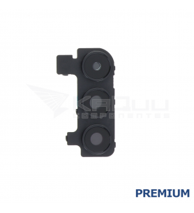 Embellecedor Cristal Cámara Lente para Samsung Galaxy A15 A155F, A15 5G A156B Negro Premium