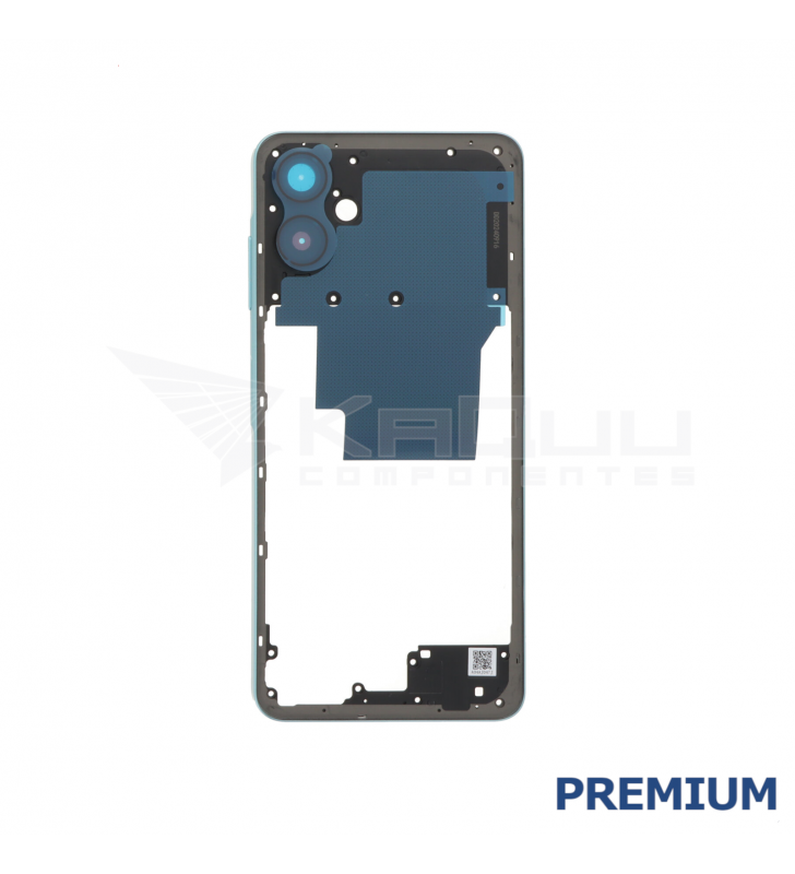 Chasis Marco Intermedio para Samsung Galaxy A06 5G A066B Verde Premium