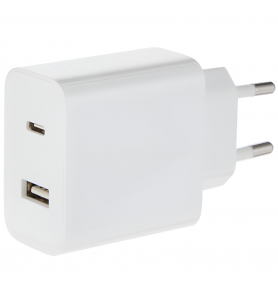 Cargador Xiaomi Mi 33W USB-A USB-C Blanco BHR4996GL