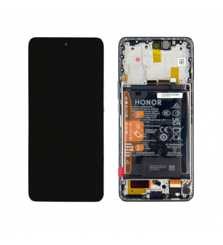 Pantalla Lcd Honor X50 ALI-AN00 Marco Plata con Batería 0235AGJH Service Pack