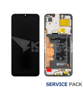 Pantalla Lcd Honor X6 VNE-LX1 Marco Negro con Batería 0235ADJX Service Pack
