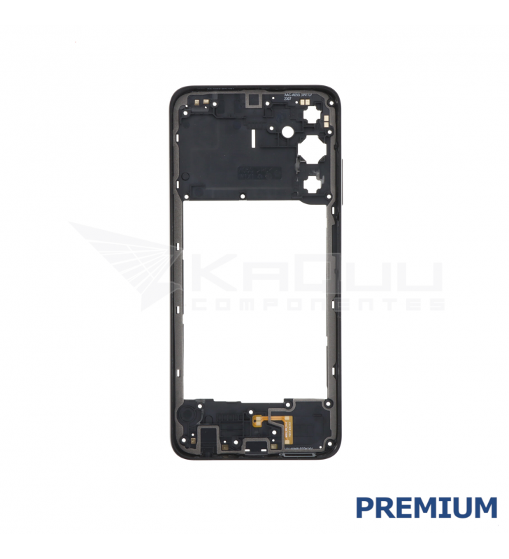 Chasis Marco Intermedio para Samsung Galaxy A05s A057F Negro Premium