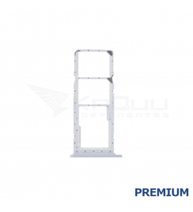 Bandeja Sim Dual para Samsung Galaxy A05S A057F Plata Premium