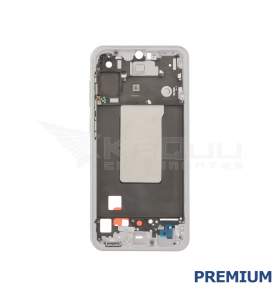 Chasis Marco Intermedio Lcd para Samsung Galaxy A56 5G A566B Gris Premium