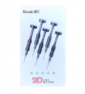 QIANLI iThor 2D Kit de 5 Destornilladores
