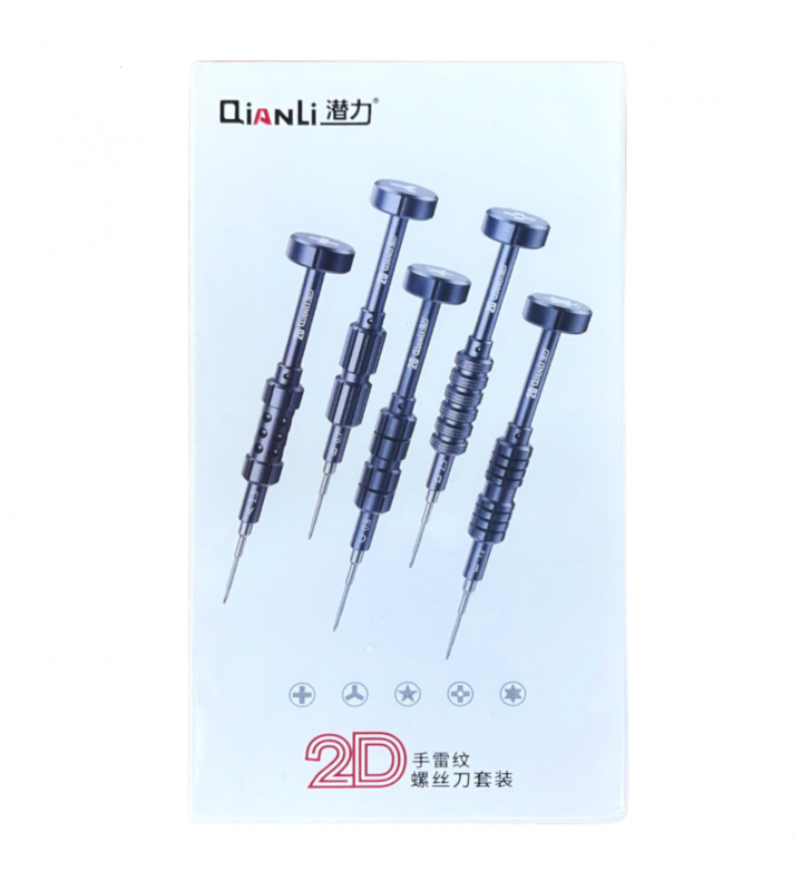 QIANLI iThor 2D Kit de 5 Destornilladores