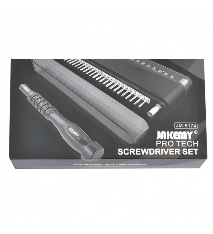 JAKEMY JM-8174 Kit Destornillador de Precisión (45 en 1)