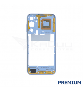 Chasis Marco Intermedio para Samsung Galaxy A25 5G A256B Azul Claro Premium