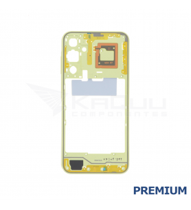 Chasis Marco Intermedio para Samsung Galaxy A25 5G A256B Amarillo Premium