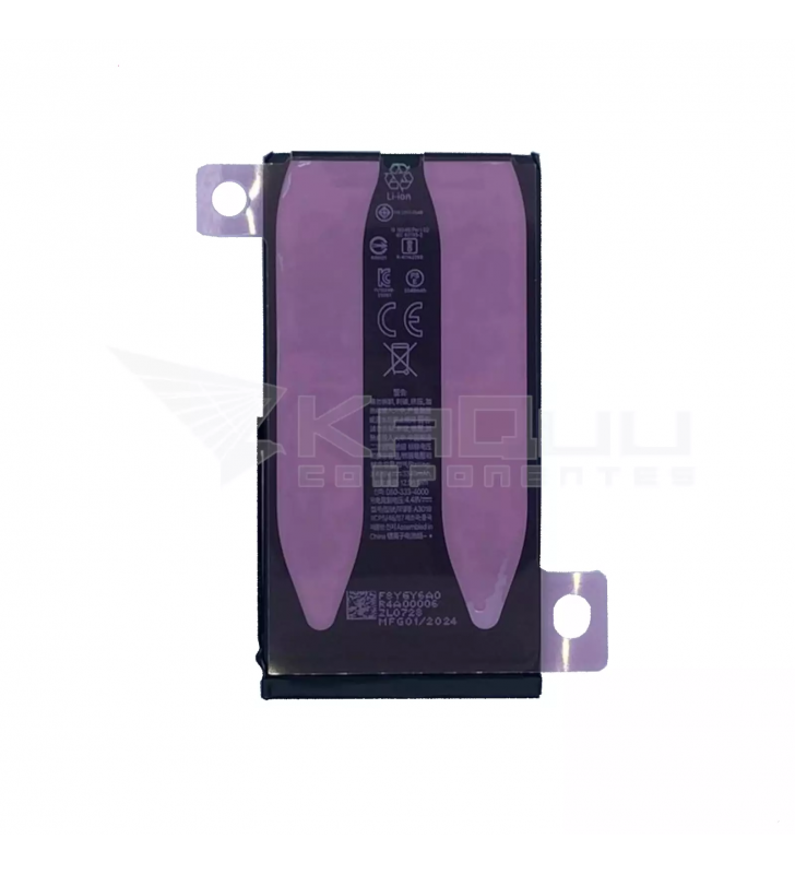 Batería 3520mAh para iPhone 15 A3090 Alta Capacidad (Sin mensaje)