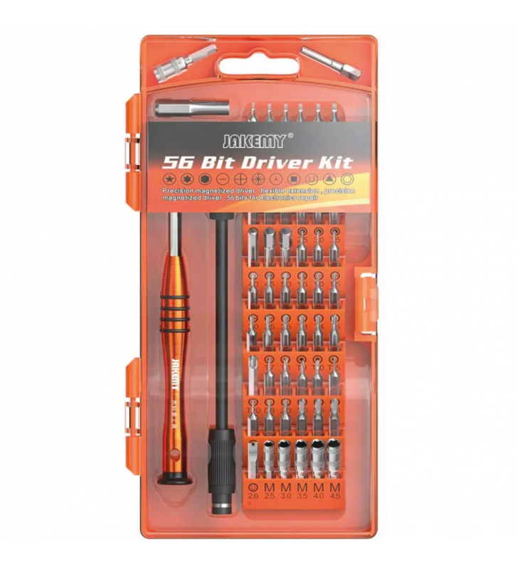 JAKEMY JM-8126 Kit Destornilladores de Precisión (58 en 1)