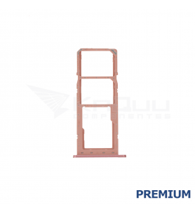 Bandeja Sim Dual para Samsung Galaxy A04E A042F Rosa Premium