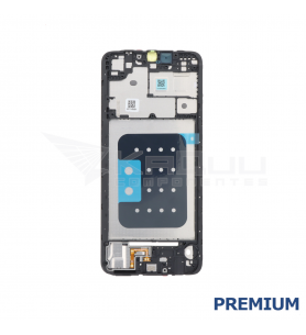 Chasis Marco Intermedio Lcd para Samsung Galaxy A05 A055F Negro Premium