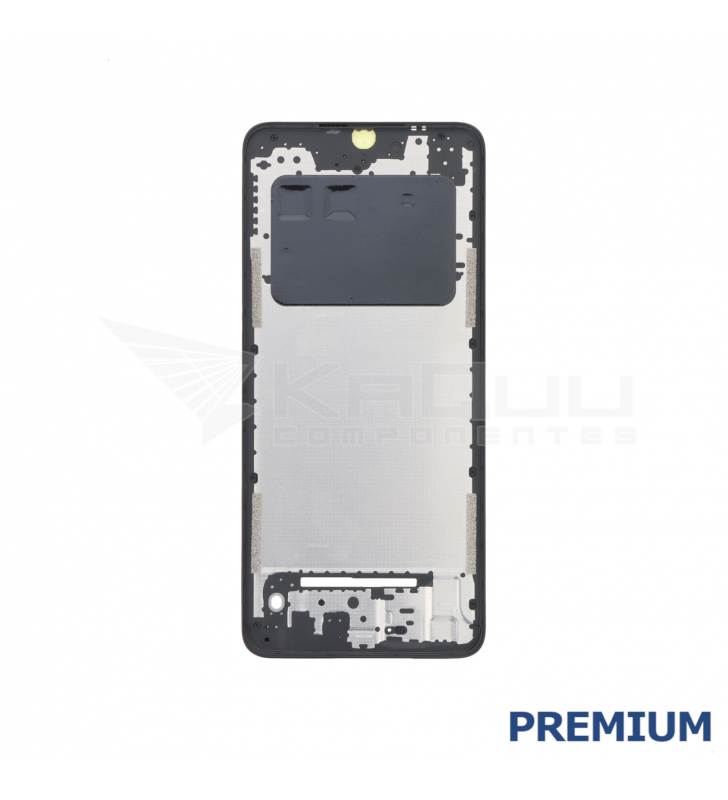 Chasis Marco Intermedio Lcd para Samsung Galaxy A05 A055F Negro Premium