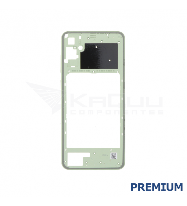 Chasis Marco Intermedio para Samsung Galaxy A05 A055F Verde Premium