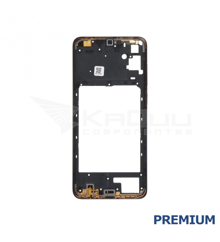 Chasis Marco Intermedio para Samsung Galaxy A05 A055F Negro Premium