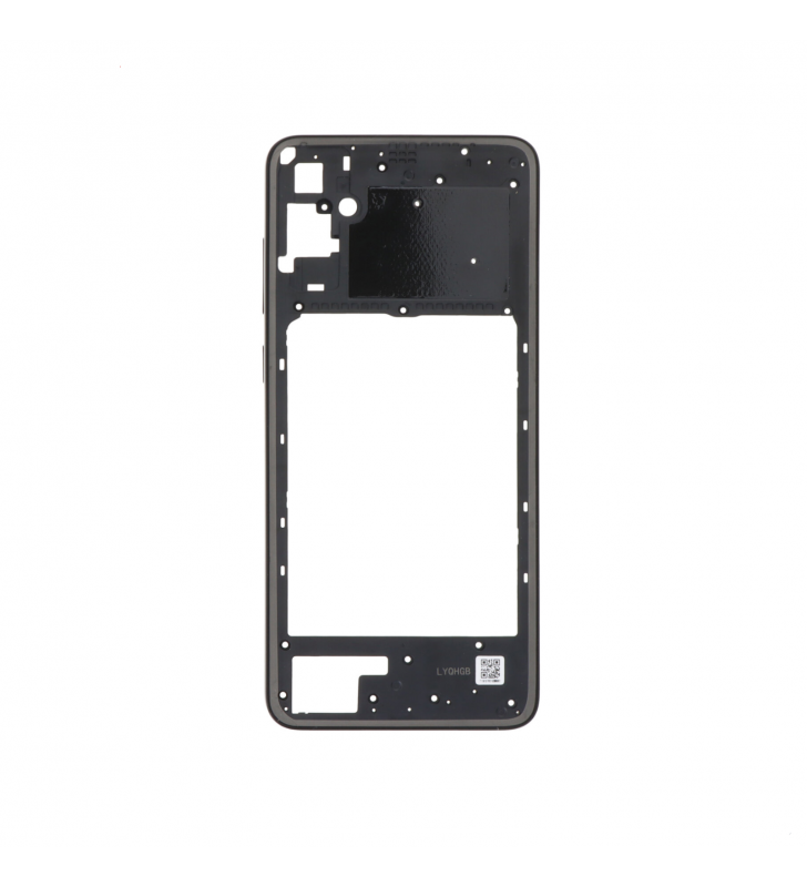 Chasis Marco Intermedio para Samsung Galaxy A05 A055F Negro Premium